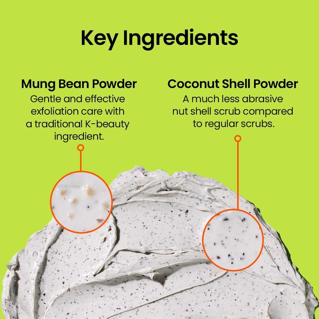 Beplain Mung Bean Pore-Cleansing Clay Mask 120ml